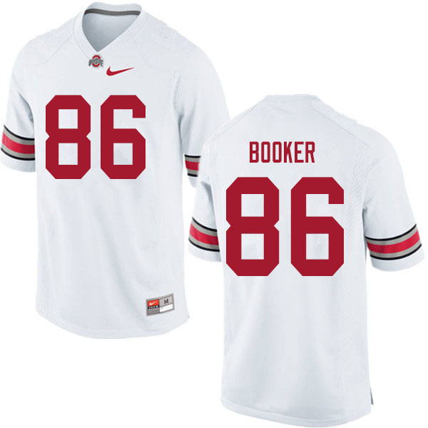 Men #86 Chris Booker Ohio State Buckeyes College Football Jerseys Sale-White